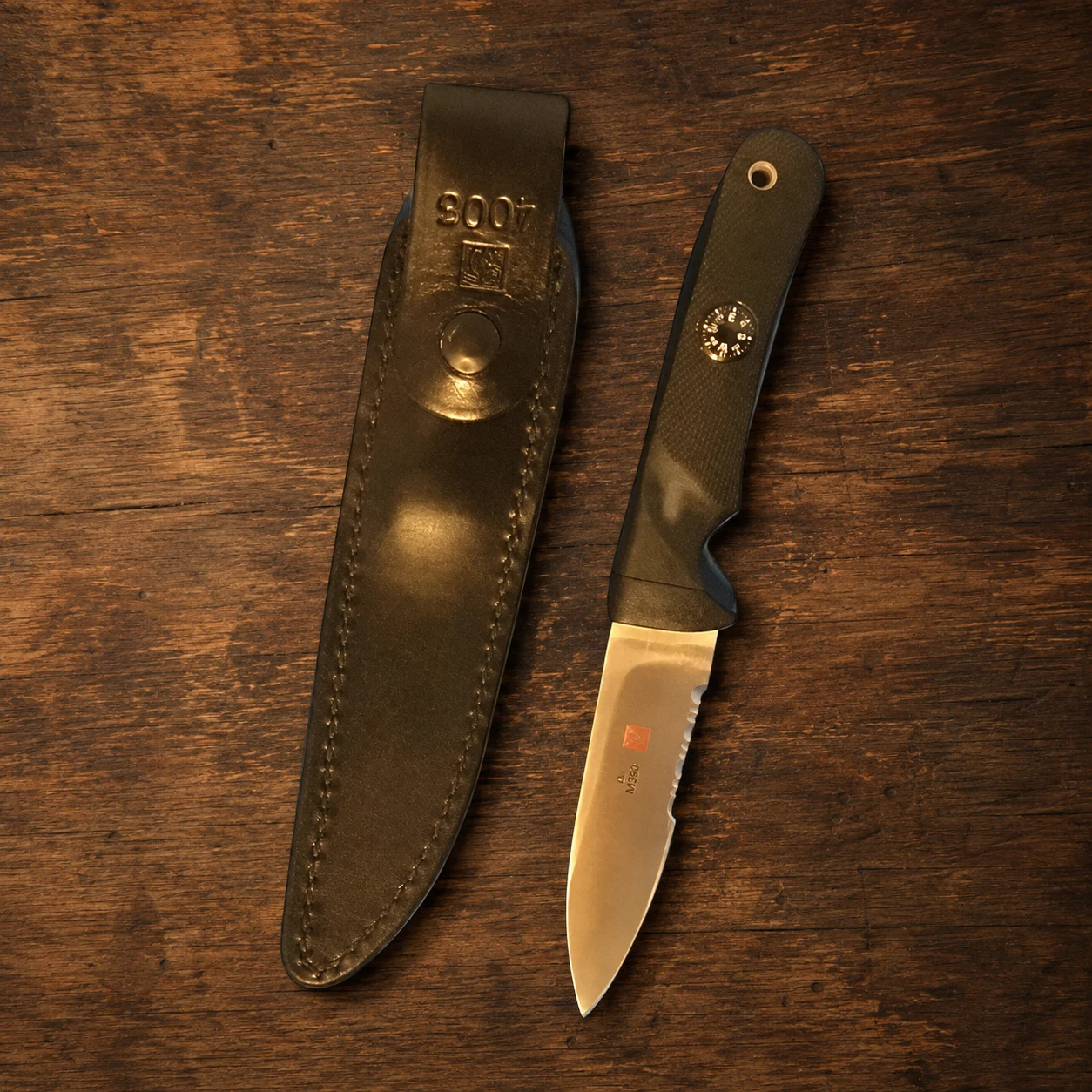 Vintage and modern Al Mar knives